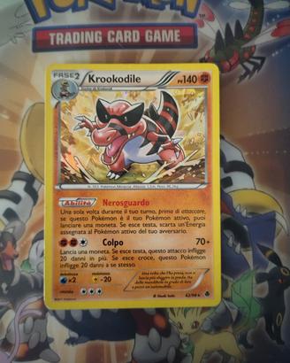 Pokémon Krookodile Holo Ita 62/98 Forze Nuove 2011