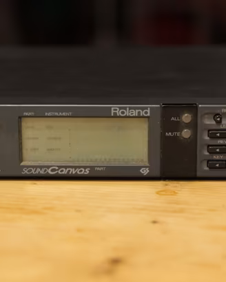 Roland Sound Canvas SC-55 + Telecomando Originale