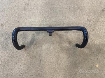 manubrio integrale in carbonio bici da corsa 36