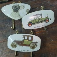 Ganci ottone appendiabiti vintage anni '50