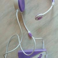 Miracle tunes cuffie con archetto microfono karaok