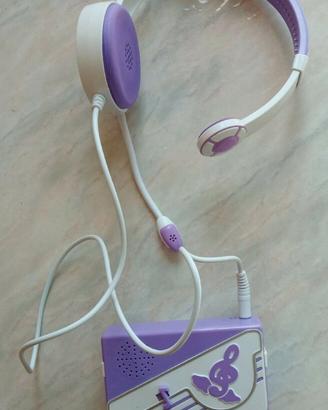 Miracle tunes cuffie con archetto microfono karaok
