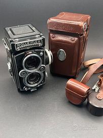 Rolleiflex 3.5 C - Planar 75mm f/3.5 + Accessori