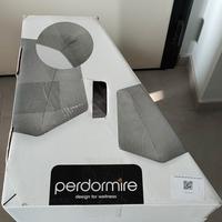 Cuscino a trapezio per schiena memory relax back 