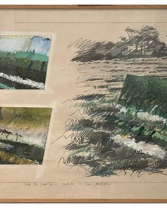 Ian McKeever, Study for Painting – 1975

