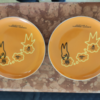 Piattini ironici + presina +grembiule