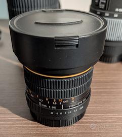 Samyang 8mm f/3.5 Fisheye per Canon (attacco EF)