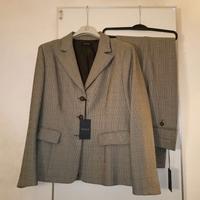 Tailleur completo nuovo grigio tgL