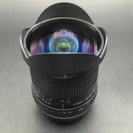 Opteka 6.5mm f/3.5 Fish-Eye CS per Canon EF / EF-S