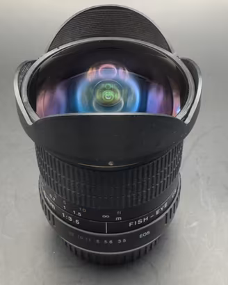 Opteka 6.5mm f/3.5 Fish-Eye CS per Canon EF / EF-S