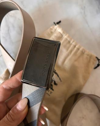 Cintura Burberry originale reversibile