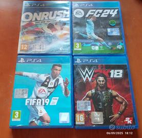 giochi ps4  INFO SOLO SU SUBITO PER I PREZZI