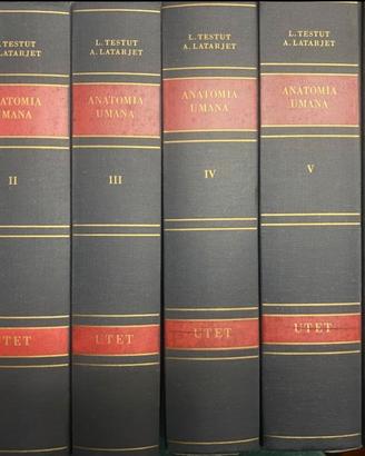 ANATOMIA UMANA - L. Testut e A. Latarjet - 1972