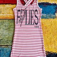 Vestito canotta a righe,cotone,BluGirl Folies,Tg.M