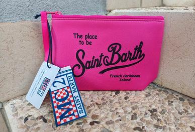 pochette MC2 saint barth fucsia 