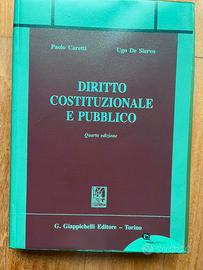 Diritto costituzionale e pubblico,  Caretti e De S