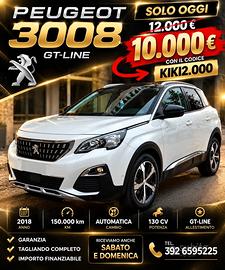 Peugeot 3008 " GT LINE SOLO PER QUESTO WEEK-END 