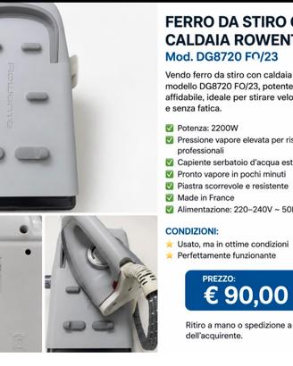 FERRO DA STIRO CON CALDAIA ROWENTA