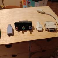 stock adattatori USB vga DVI e video