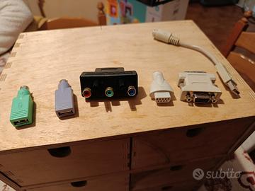 stock adattatori USB vga DVI e video