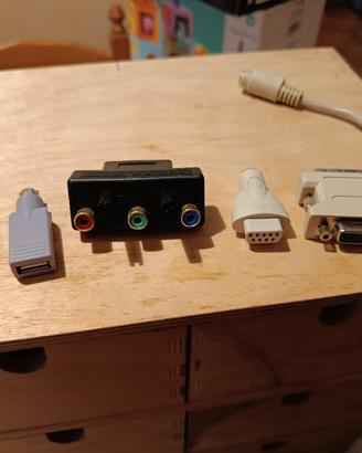 stock adattatori USB vga DVI e video