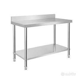 tavolo in acciaio inox AISI 304