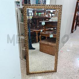 SPECCHIO RETTANGOLARE MOATO CORNICE DORATA