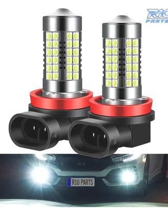 KIT LAMPADE LED ANABBAGLIANTI HB4 O 9006 60W 54SMD