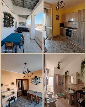 Due camere disponibili in attico con terrazza