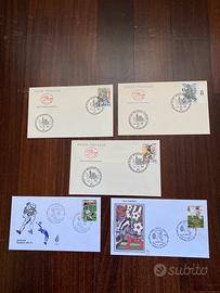 Francobolli - Lotto Buste Primo giorno “Juventus”