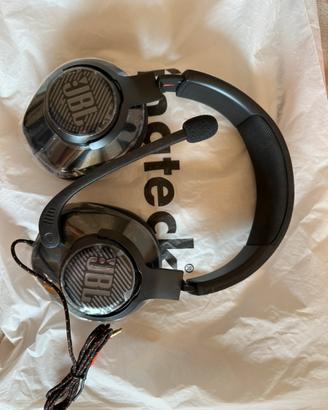 Cuffie Gaming JBL Over-Ear con Filo Nere - Nuove