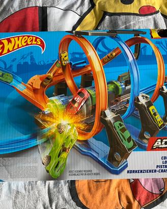 Hot Wheels pista schianti rotanti