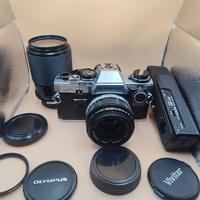 Olympus OM10+50mm f 1.8+ 70/210mm + winder