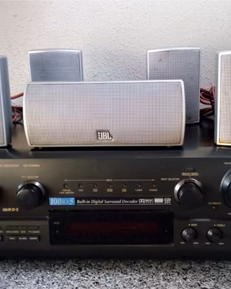 AMPLIFICATORE TECHNICS SADX940 SUB JBL 138 + CASSE