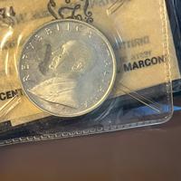 500 Lire Argento - Guglielmo Marconi 1974 FDC