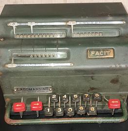 calcolatore   Facit  Lagomarsino