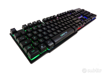 TASTIERA GAMING GAMMEC XSNIPER 3 mod luci USB