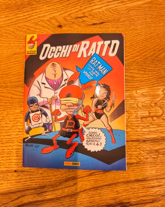 fumetto Rat Man occhi di ratto limited edition 