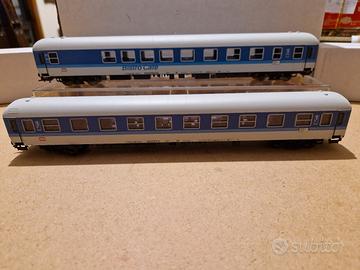 Fleischmann H0 Coppia Di Carrozze Passeggeri Treni