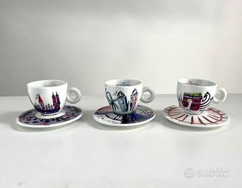 Illy Emilio Pucci - 3 Tazze  da cappuccino