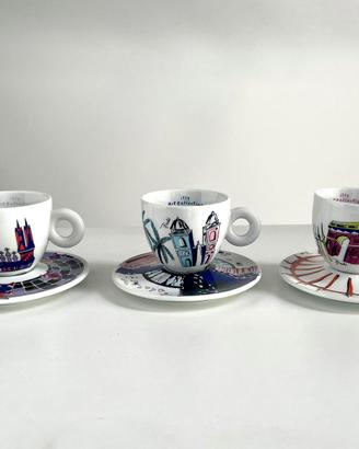 Illy Emilio Pucci - 3 Tazze  da cappuccino