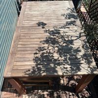 Tavolo teak da esterno