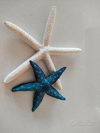 due stelle marine in plastica perfetta 