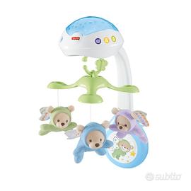 Giostrina musicale FisherPrice+telecomando+scatola