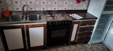 Gas cucina GPL con forno elettrico 
