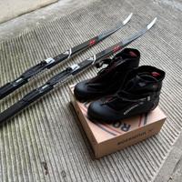 Sci + scarpe fondo classico