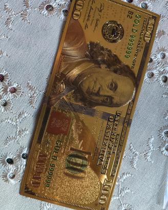 100 dollari gold