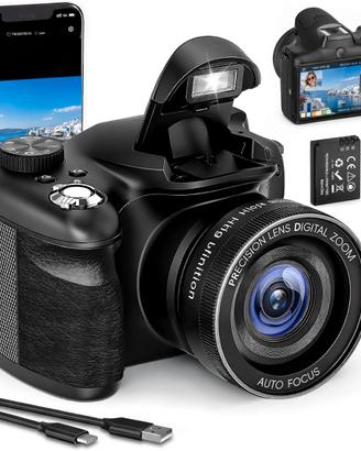 Videocamera digitale 8K WiFi per vlog