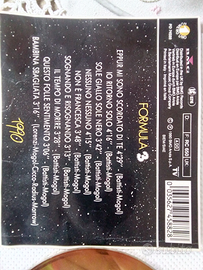 C.E.R.C.O. Formula 3 CD 1990 SOLO questo