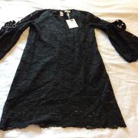 Abito intero pizzo nero Tg S marca Miss Miss 2018